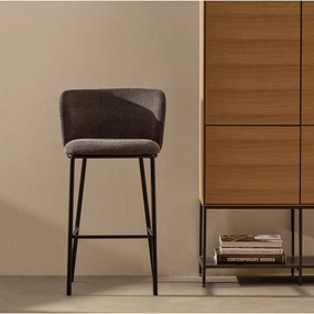 Sötétszürke bárszék 102 cm Ciselia – Kave Home