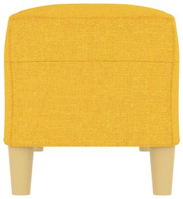 vidaXL világossárga szövet pad 100 x 35 x 41 cm