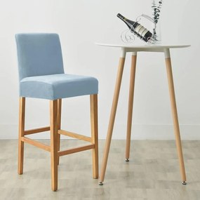 Bárszék Huzat (bársonyos, égszínkék)