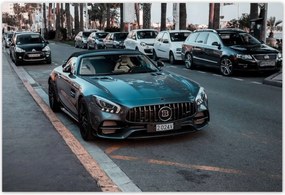 Poszterek 185x125 Fekete Bentley autó