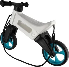 Funny Wheels - 2 az 1-ben RIDER SUPER SPORT futóbicikli fehér/fekete/kék