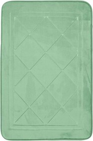 Fürdőszobaszőnyeg Hamilton rombusz zöld 50x76cm