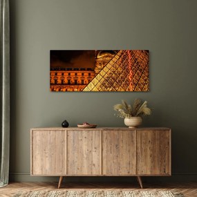 A párizsi Louvre képe (120x50 cm)