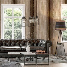 Arthouse Signature 1 Wood Slats barna faléc mintás papír tapéta – 923800