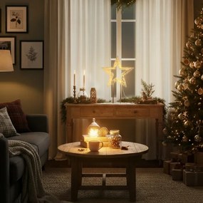 Brilagi - LED kültéri karácsonyi dekoráció LED/3,6 W/230 V IP44 44x30 cm csillag