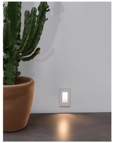 Nova Luce beépíthető lámpa, oldalfalba süllyeszthető, fehér, 3000K melegfehér, max. 1W, 105 lm, 9083021