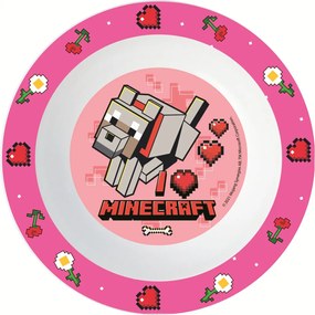 Minecraft Girls micro mélytányér 16 cm
