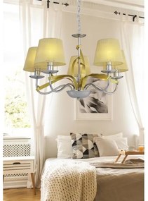 Csillár láncon DIVA 5xE14/40W/230V