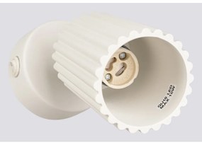 Krémszínű spotlámpa 8x16 cm Gleam – Sollux