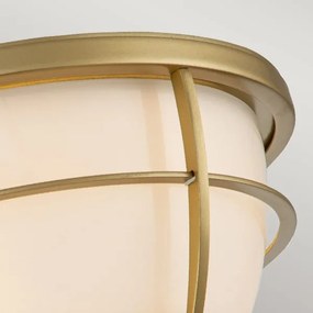 Quoizel QZ-CHANCE-F-PNBR- Fürdőszobai mennyezeti lámpa CHANCE 2xE27/60W/230V IP44