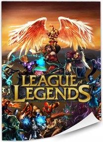 League of Legends Lol fali poszter, 40x30 cm Különböző Minták