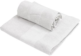 CARRARA törölközőkészlet 1db 60x100 cm és 1db 40x55 cm 100% pamut, fehér