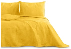 Okkersárga ágytakaró egyszemélyes ágyra 170x210 cm Palsha – AmeliaHome