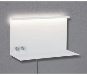 Paulmann 78919 - LED/4,5W Dimmelhető lámpa polccal és USB + LED/1,6W 230V