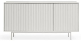Fehér alacsony komód 159x80 cm Sierra – Teulat
