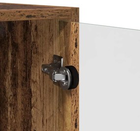 Fali Szekrény Falra szerelhető Öreg fa 102 x 37 x 35 cm Faanyag