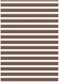 vidaXL zebrafüggönnyel barna szövetszélesség 150,9 cm poliészter