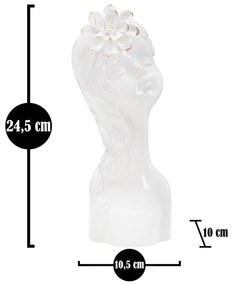 Young Lady váza, magasság 24,7 cm - Mauro Ferretti
