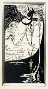 Reprodukció I kissed your mouth, John,  1894, Beardsley, Aubrey