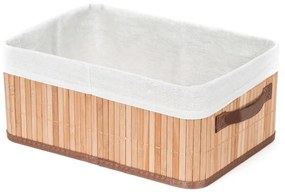 Carossa barna bambusz tárolókosár - Compactor