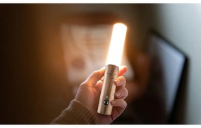 Barna USB-s LED fali lámpa Baton – Gingko