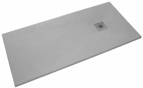 Zuhanytálca négyszögletes SIKO 100x90 cm öntött márvány gris SIKOSTONE10090SGR