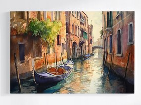 Vászonkép Canvas Velence Gondola Csatorna Olaszország Víz Tájkép 60x40