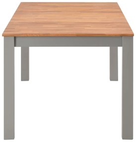 Tömör tölgyfa étkezőasztal 180 x 90 x 74 cm