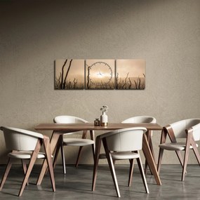 Kép - Csupasz fák (órával) (90x30 cm)