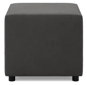 Zeus puff, szövet anyag, 50x50, szürke