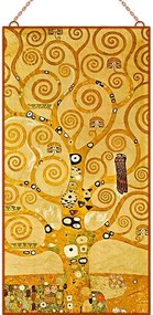 Klimt - Az élet fája üvegkép, falikép