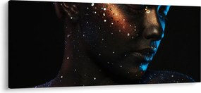 Csillogó nő képe (120x50 cm)