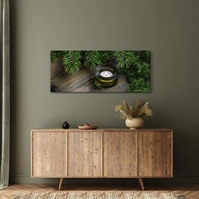 Kép - karácsonyi gyertya (120x50 cm)