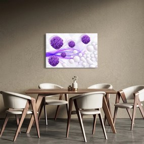 Kép - Golyó, gyolyócskák, virágok, ... (90x60 cm)