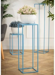 Virágállvány 70x24 cm kék