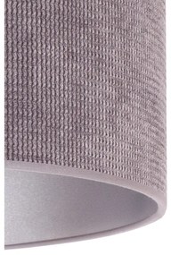 Duolla - Asztali lámpa LYON 1xE27/15W/230V átm. 30 cm szürke