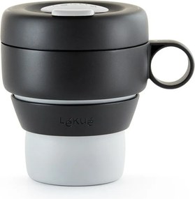 Fekete termobögre 400 ml To Go – Lékué