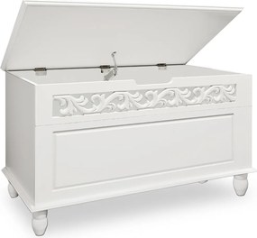 Casaria® Chest Decor 2 - fehér