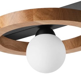 Spotlámpa OTIS 1xG9/5W/230V + 2xE27/15W/230V tölgy