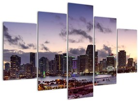 Felhőkarcolók a metropoliszban (150x105 cm)