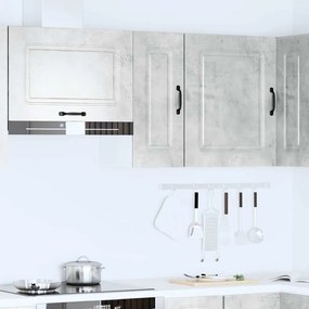 konyhai fali szekrény Kalmar beton szürke színű műfa