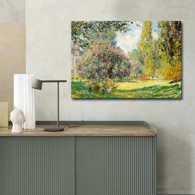 70100FAMOUSART-019 Monet velúr vászonkép, 70 x 100 cm