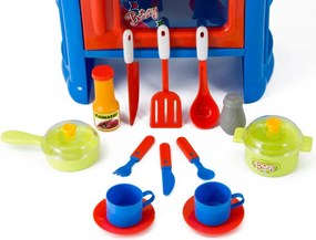 G21 játék - DELICACY gyerek konyha tartozékokkal, kék