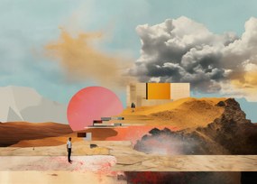 Poszter 35x25cm Építészet a rendetlenségben