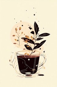 Poszter 56,6x86,4cm Őszi virágtartó