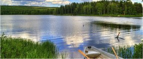 Kép - Festői falu (120x50 cm)