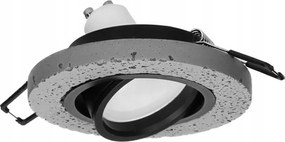 Kerek lámpatest Halisi Rm GU10 beton AD-OD-6182