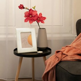 Krémszínű műanyag álló képkeret 19x24 cm Shina – Restilo