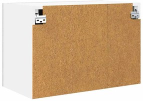 Függő szekrény Riga 2 pcs Beton szürke és fehér 60 x 31 x 40 cm