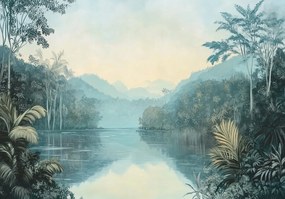 Fotótapéta Erdő Tó Flizelin Nappali Hálószoba fotótapéta ragasztó